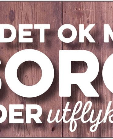 sorg på utflykten