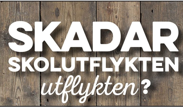 skolutflykten