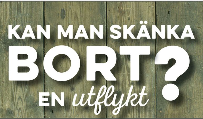 ge bort en utflykt